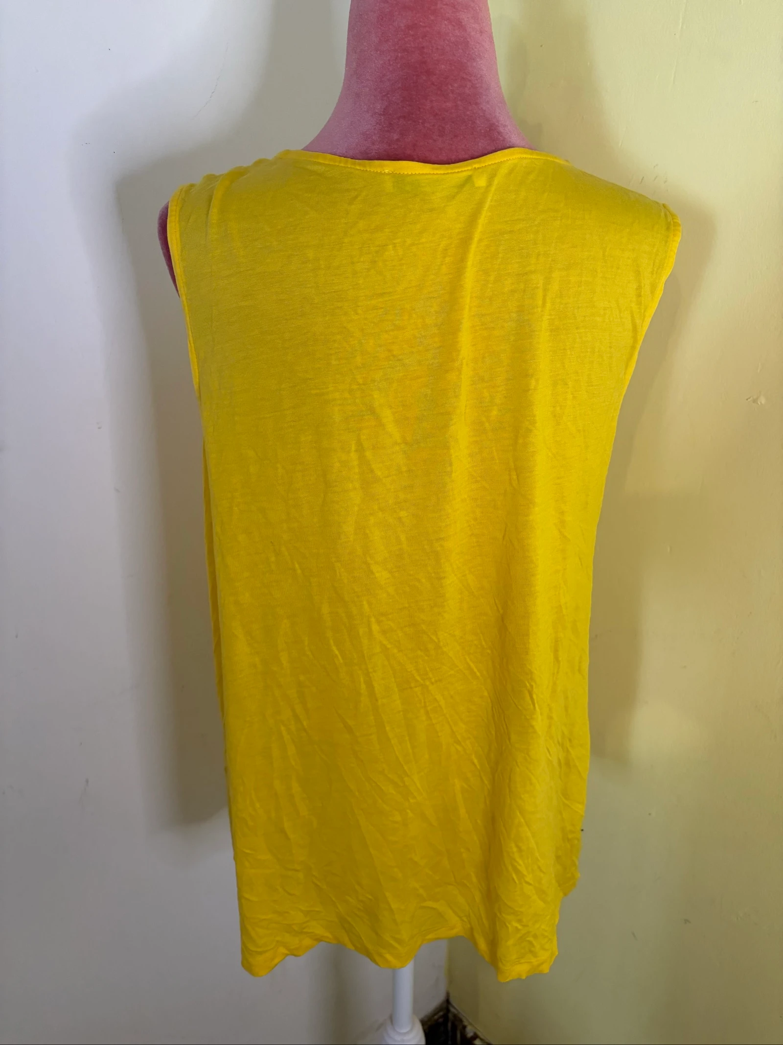 Top Sem Mangas com Franzido Lateral Drapeado  – photo 4